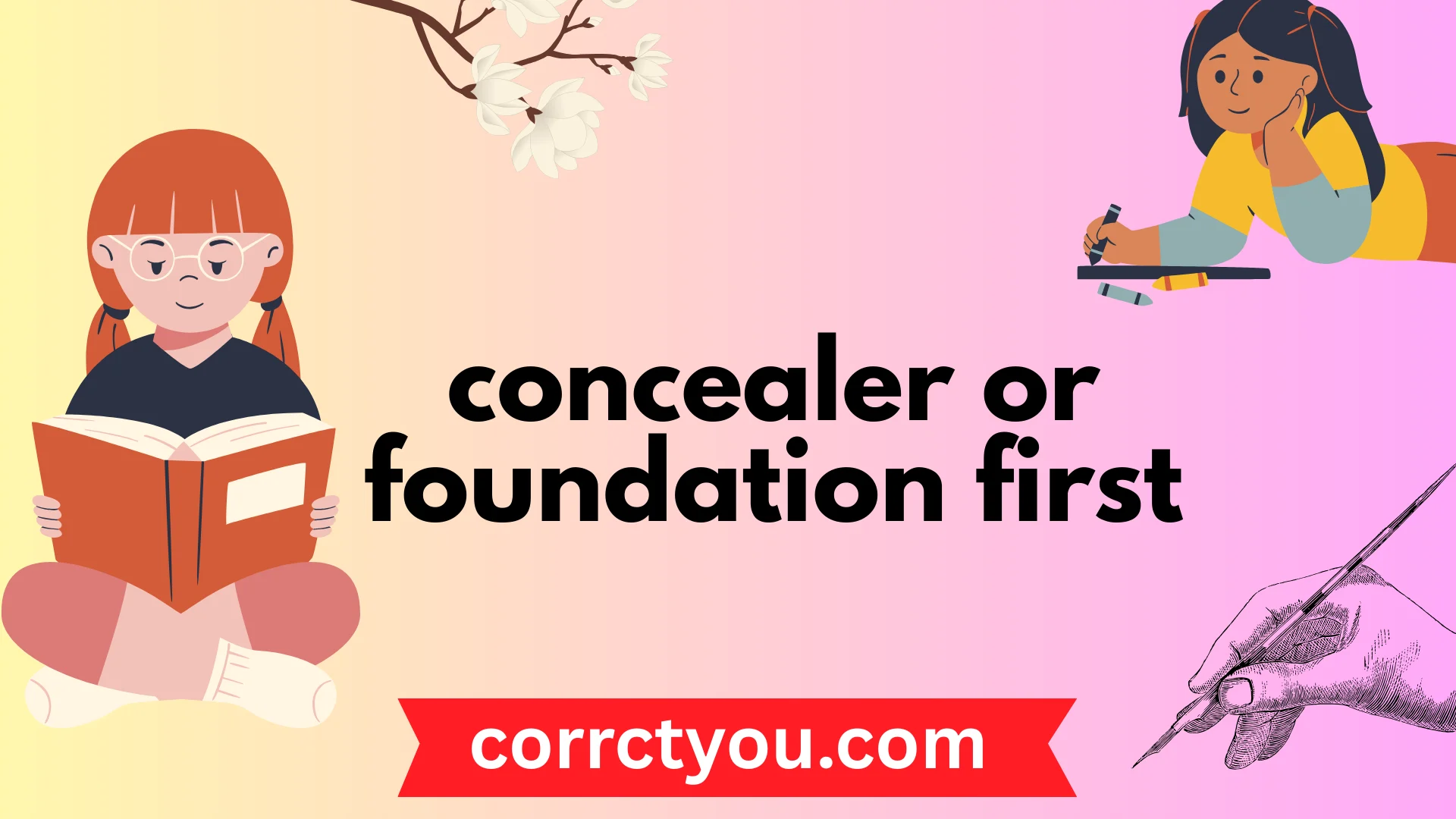 concealer or foundation first