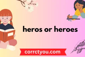 heros or heroes