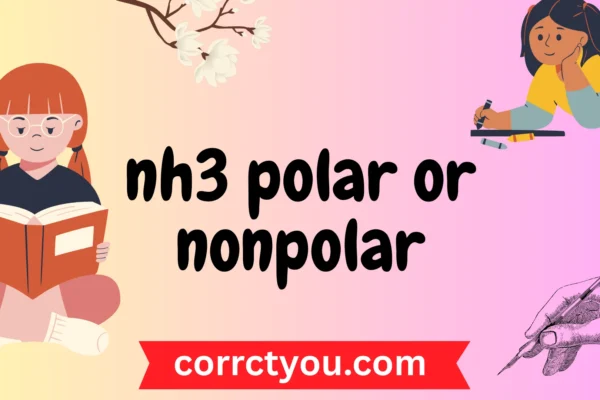 nh3 polar or nonpolar